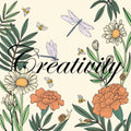 CREATIVITY Happy Tile